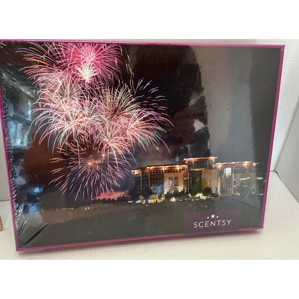 Scentsy Fireworks Jigsaw Puzzle 1000 Pieces Scentsy Home Office Building NWT